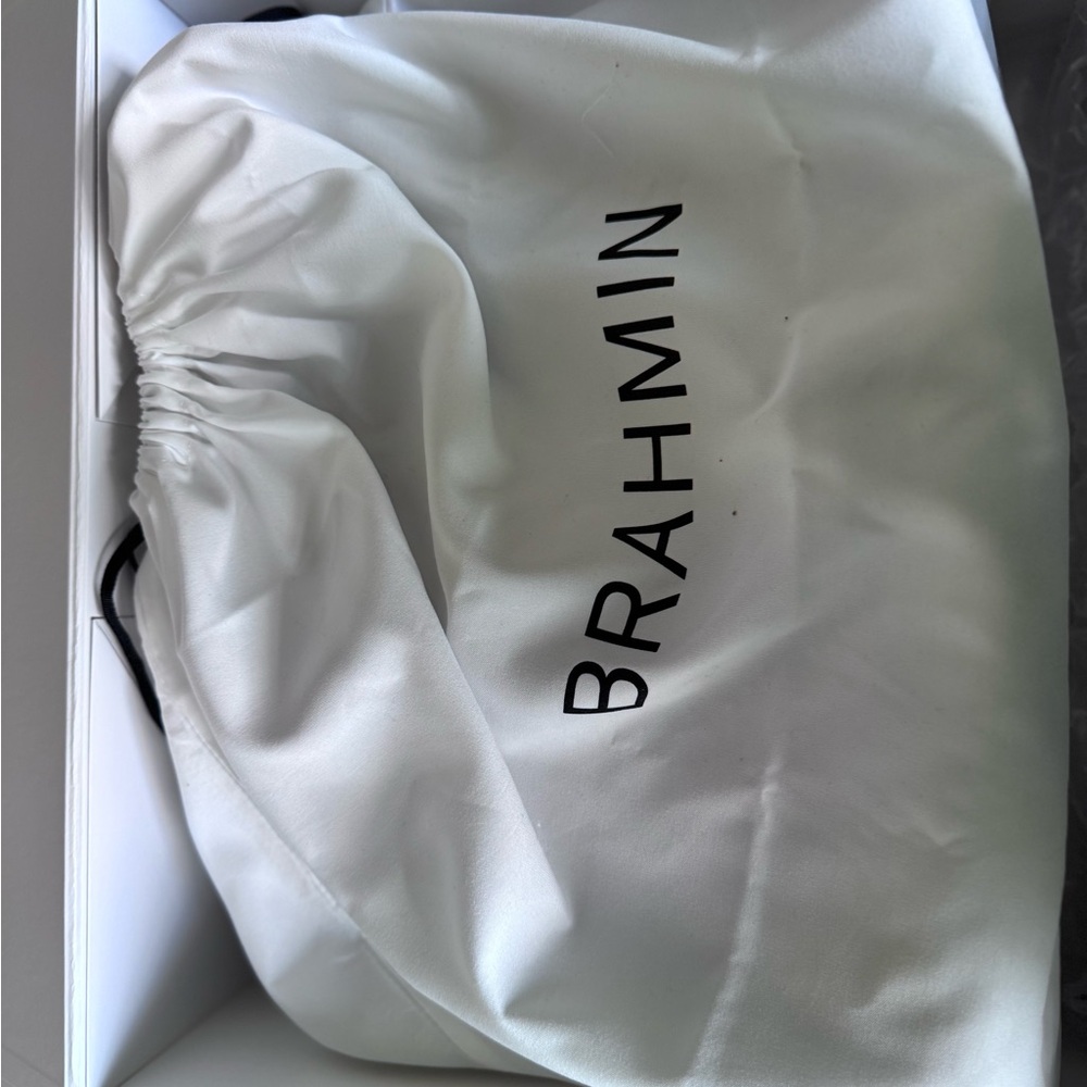 Brahmin Charcoal Priscilla satchel - Picture 6 of 7